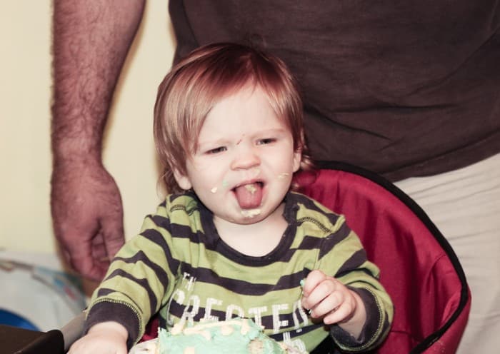 1st birthday cake