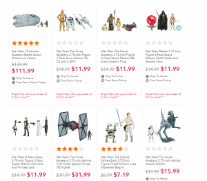 Discount toys for Christmas